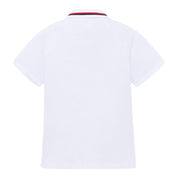 Polo blanco Offcorss manga corta para niño ref 4133622 Chititos Chile