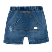 Bermuda en denim recien nacido offcorss chititos Chile ref 3105181