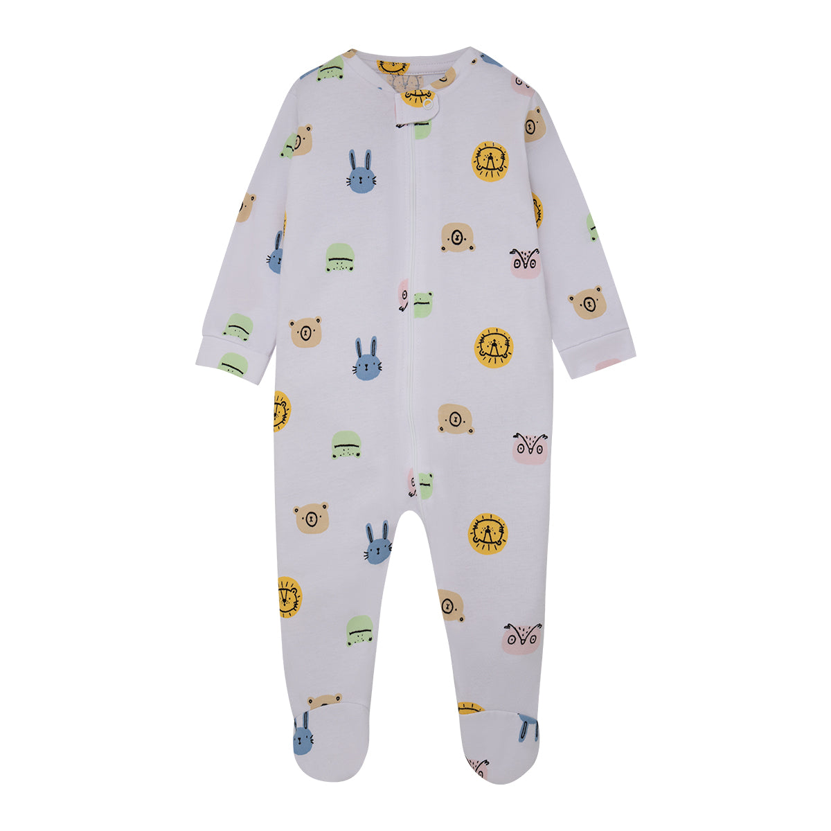 Conjunto pijama body con pantalón y poleron para bebé unisex Offcorss Chititos