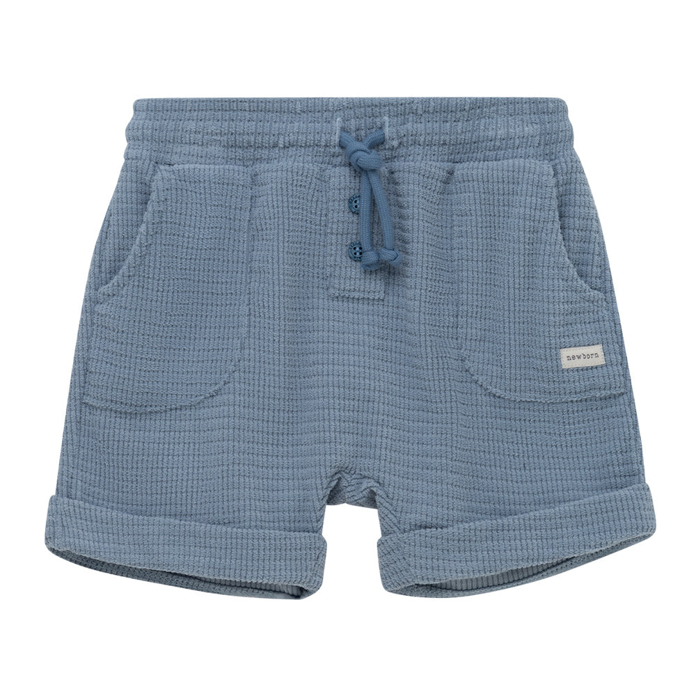 Bermuda con cordón ajustable para recién nacido niño