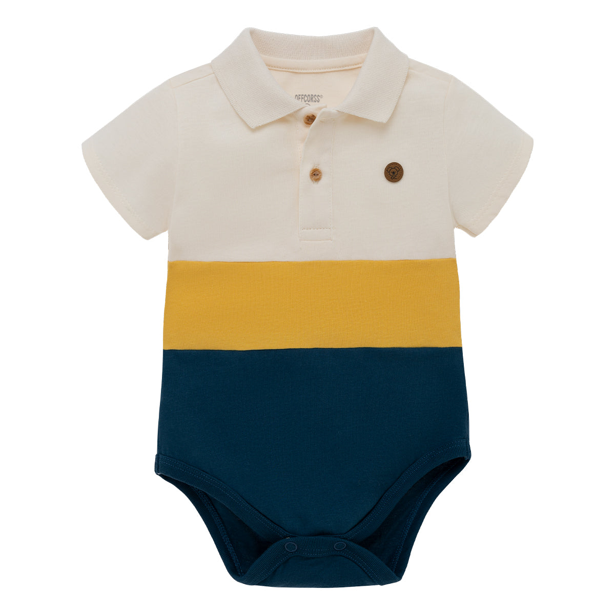 Body tipo polo para recién nacido niño
