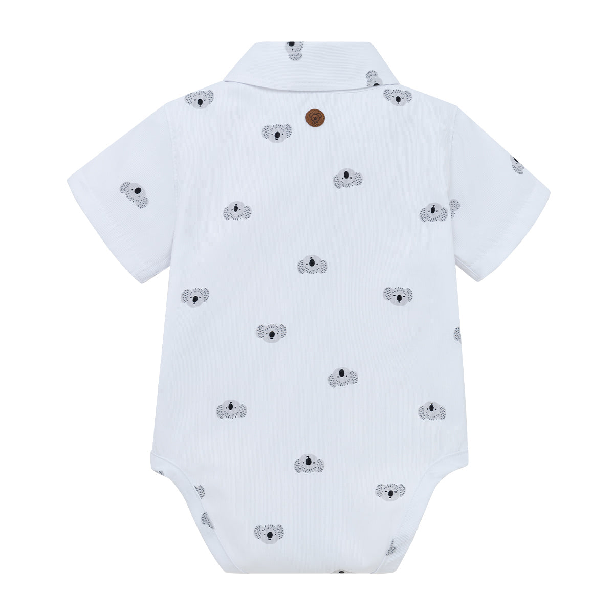 Body de camisa manga corta para recién nacido niño