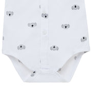 Body de camisa manga corta para recién nacido niño