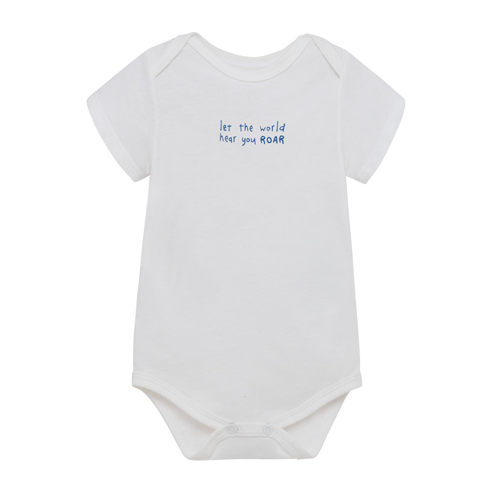 Set x3 de Pilucho Body manga corta para recién nacido niño
