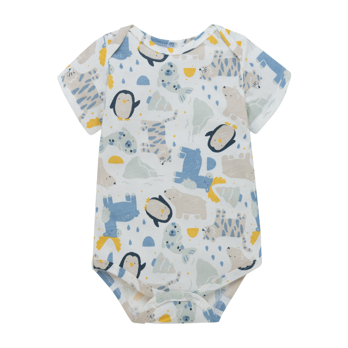 Set x3 Piluchos body Pingüinos para recién nacido niño