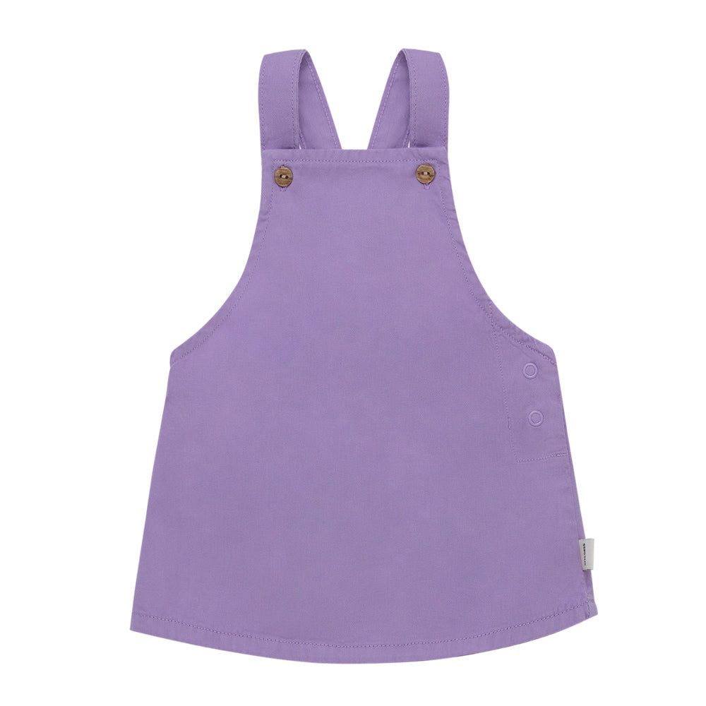 Conjunto corto de body manga corta y jardinera para recién nacida niña