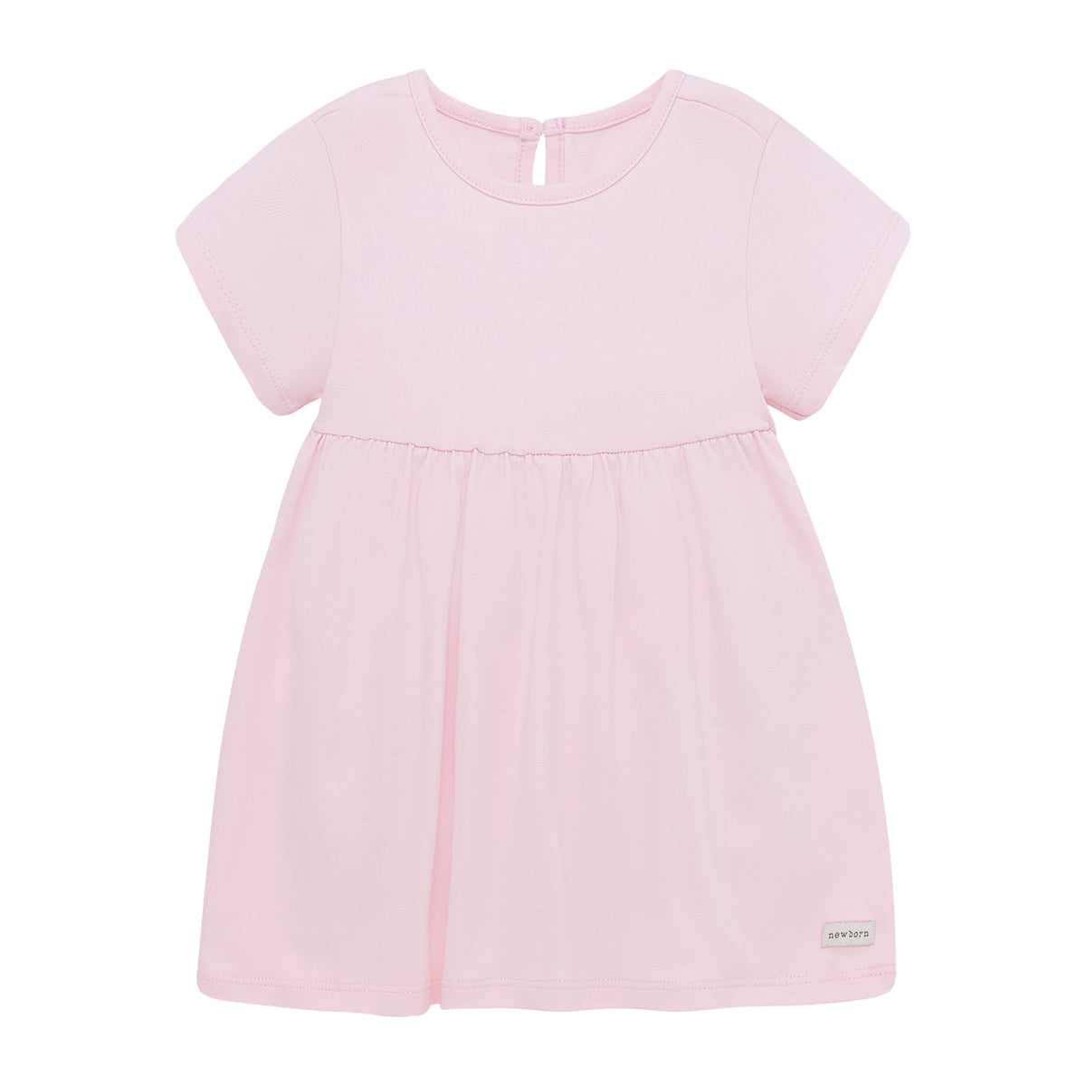 Conjunto de vestido, buzo y calzón para recién nacida niña