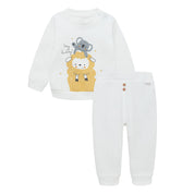 Conjunto buzo koala y oveja para recién nacido unisex