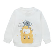 Conjunto buzo koala y oveja para recién nacido unisex
