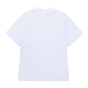 Polera blanca manga corta para niño