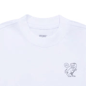 Polera blanca manga corta para niño