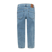 Jeans silueta super slim para bebé niño - Indigo Claro