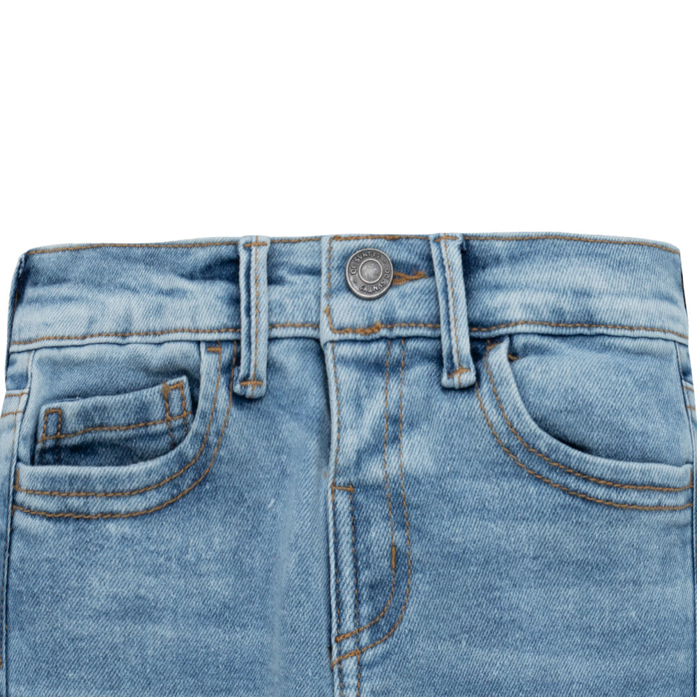 Jeans silueta super slim para bebé niño - Indigo Claro