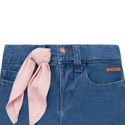 Short con pañoleta para bebé niña