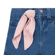 Short con pañoleta para bebé niña
