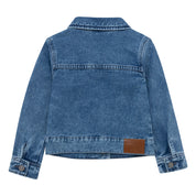 Chaqueta en denim para bebé niña